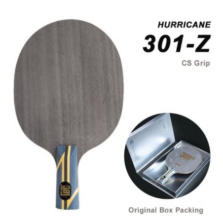 DHS Hurricane H301Z Carbon Penhold Blade CS (Short Handle)