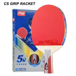 DHS H5006 5 Stars Penhold Table Tennis racket (Short Handle) with Case