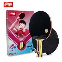 DHS H4002 4 Stars Shakehand Table Tennis racket (Long Handle) with Case