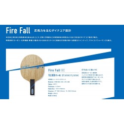 VICTAS FIRE FALL HC ST Shakehand Blade (long Handle)