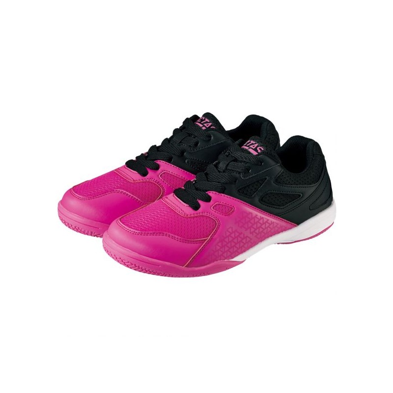 Victas LEAP VP Shoes Black X Hot Pink Colour 652101