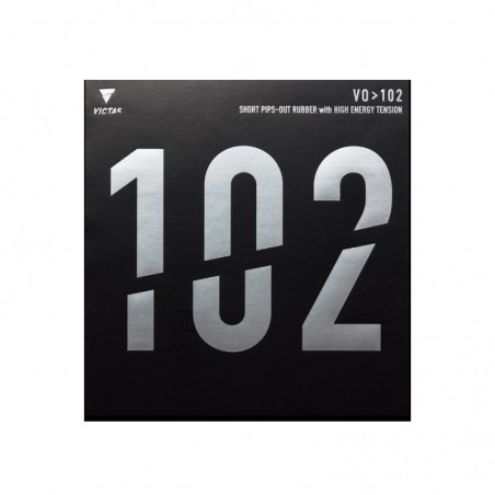 VICTAS V0 102 Black Short Pips Out 2.0 Thinkness (Made in Japan)